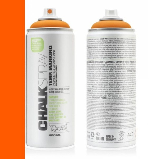 [376092] MONTANA CHALK SPRAY (ORANGE)