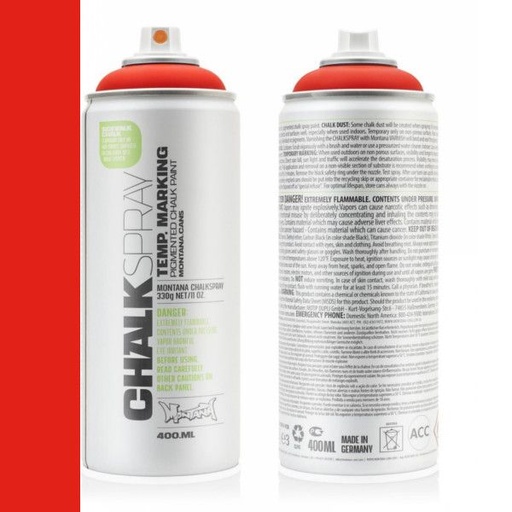 [376115] MONTANA CHALK SPRAY (RED)
