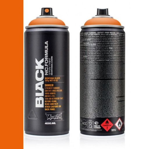 [263682] MONTANA BLACK (PURE ORANGE, 400ML)