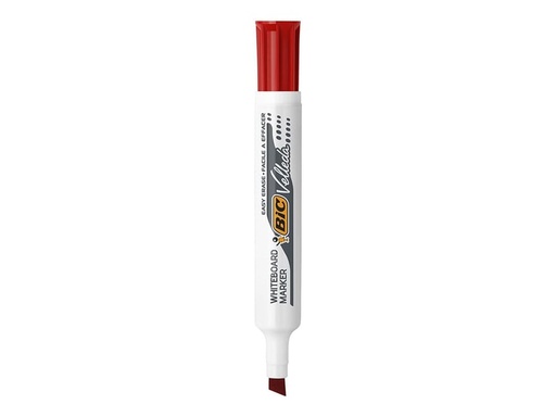 [1791R] BIC WITBORDSTIFT (ROOD SCHUINE PUNT)