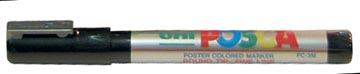 [PC5MAR] POSCA GEMIDDELDE PUNT 1.8-2.5mm ZILVER