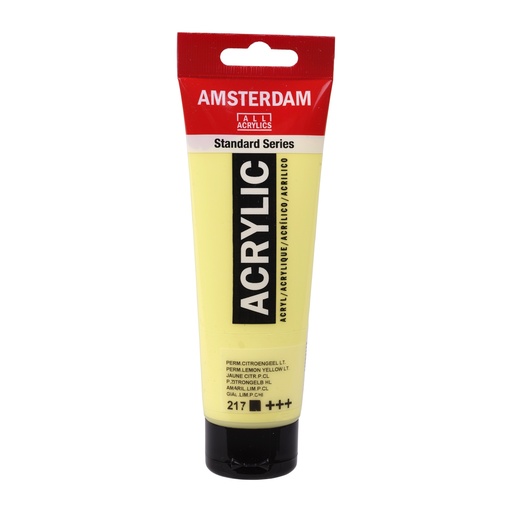 [17092172] Standard Series acrylverf tube 120 ml Permanent Citroengeel Licht 217