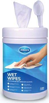 [900747] ALBIORE WET WIPES PK100